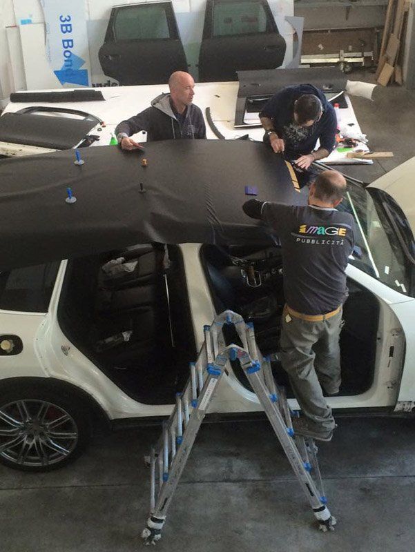 Personalizzazione della carrozzeria di un'auto