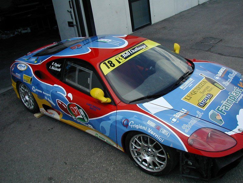 Decorazione di auto sportive