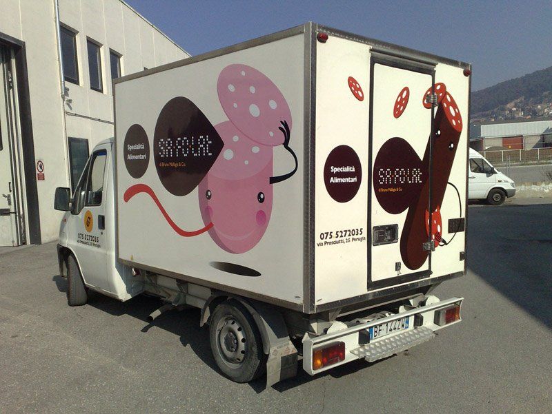 Stampe su furgone