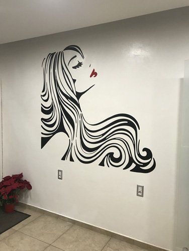 Disegno decorativo su parete