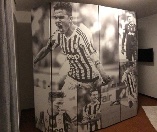 Stampa per pareti a tema calcistico