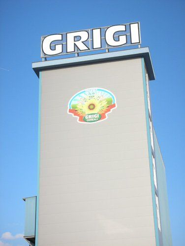 Insegna luminosa per una ditta