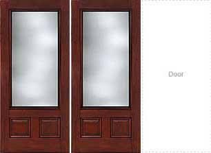 Classic-Craft Mahogany Style 2 Add Right Door — Hackensack, NJ — Classic Remodeling