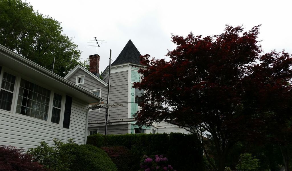 House with Cone Roof — Hackensack, NJ — Classic Remodeling