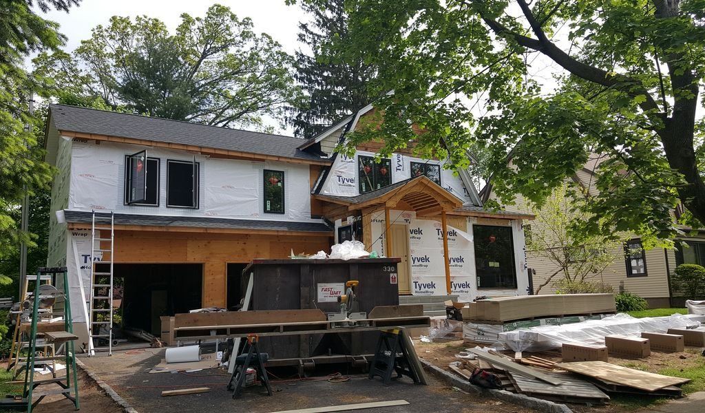 Exterior of House Under Renovation — Hackensack, NJ — Classic Remodeling