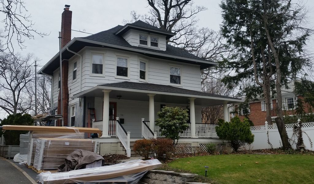 House and Materials Outside — Hackensack, NJ — Classic Remodeling