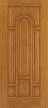 Fiber-Craft Solid Panel Teak Door — Hackensack, NJ — Classic Remodeling