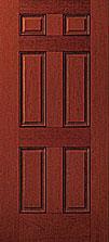 6-Panel Solid Wood Entry Door — Hackensack, NJ — Classic Remodeling