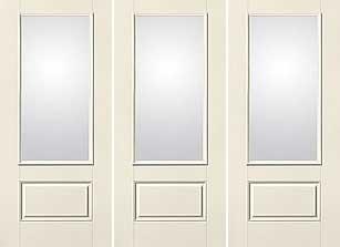 Smooth-Star Patio Door Style 1 Full Set Doors — Hackensack, NJ — Classic Remodeling