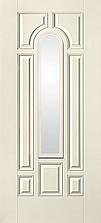 Smooth-Star Entry Door with Small Glass — Hackensack, NJ — Classic Remodeling
