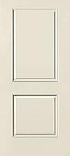 2-Panel Smooth-Star Solid Wood Door — Hackensack, NJ — Classic Remodeling