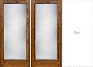 Classic-Craft Oak Patio Door Style 2 Add Left Door — Hackensack, NJ — Classic Remodeling