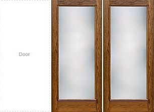 Classic-Craft Oak Patio Door Style 2 Add Right Door — Hackensack, NJ — Classic Remodeling