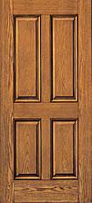 Classic-Craft Oak Door with 4-Panels — Hackensack, NJ — Classic Remodeling