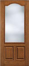 Classic-Craft Oak Door with Glass — Hackensack, NJ — Classic Remodeling