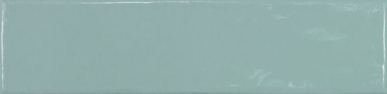 Jade green ceramic subway tile offering a subtle pop of color