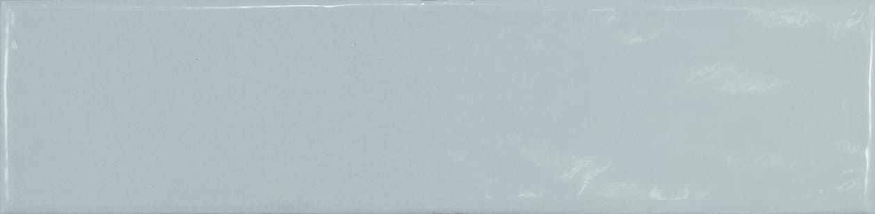 Soft Ash Blue ceramic tile in classic subway format from the Cottage collection