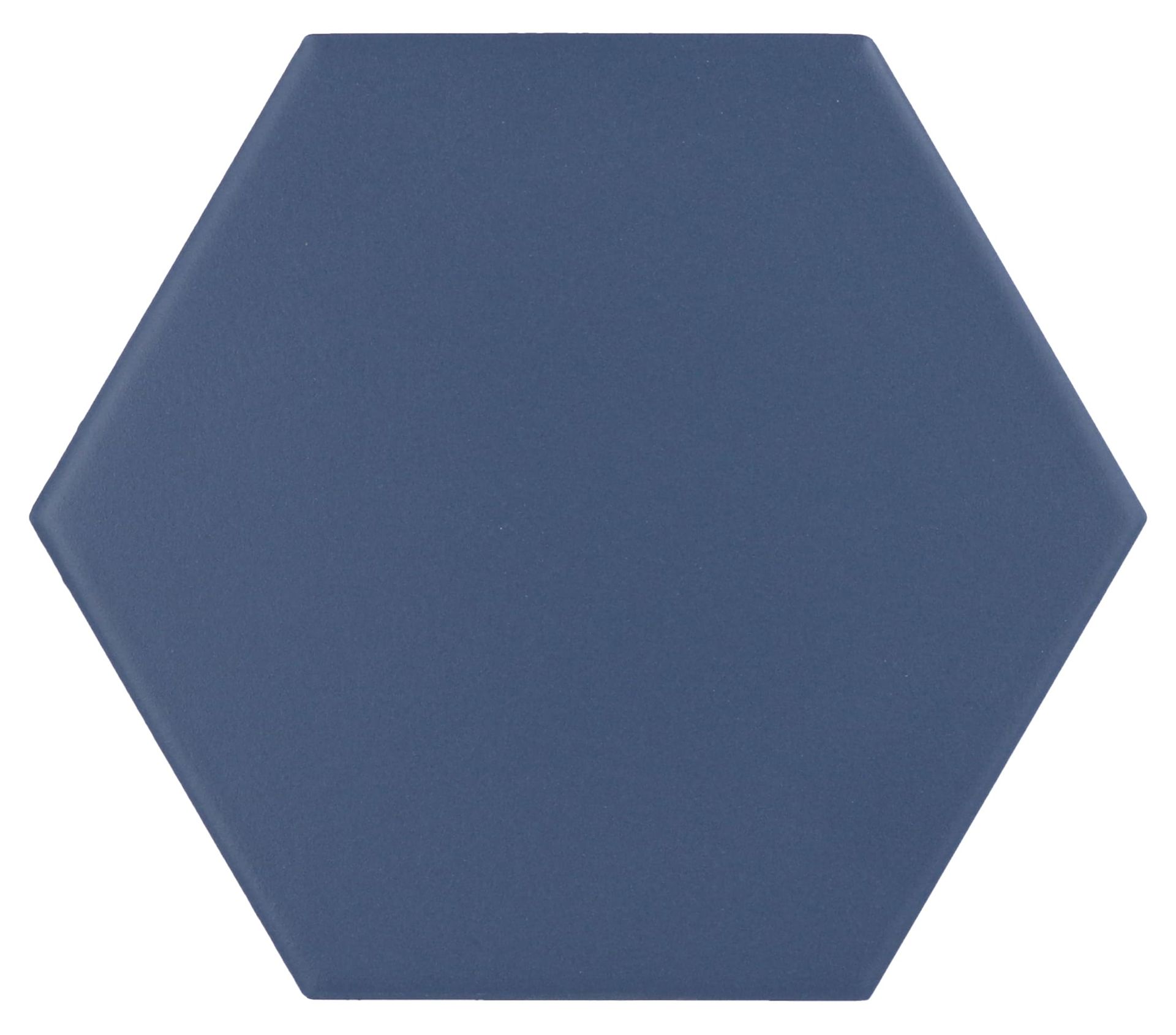 Deep navy ceramic tile from the Kromatica collection for bold color depth