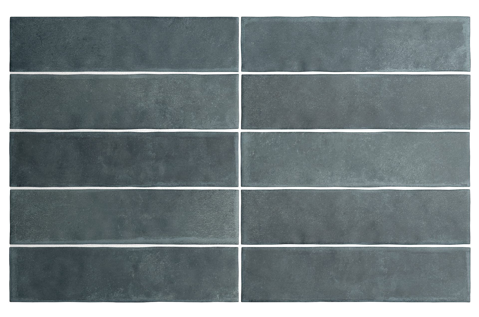 Glacier-toned porcelain tile in square format from the Argile line