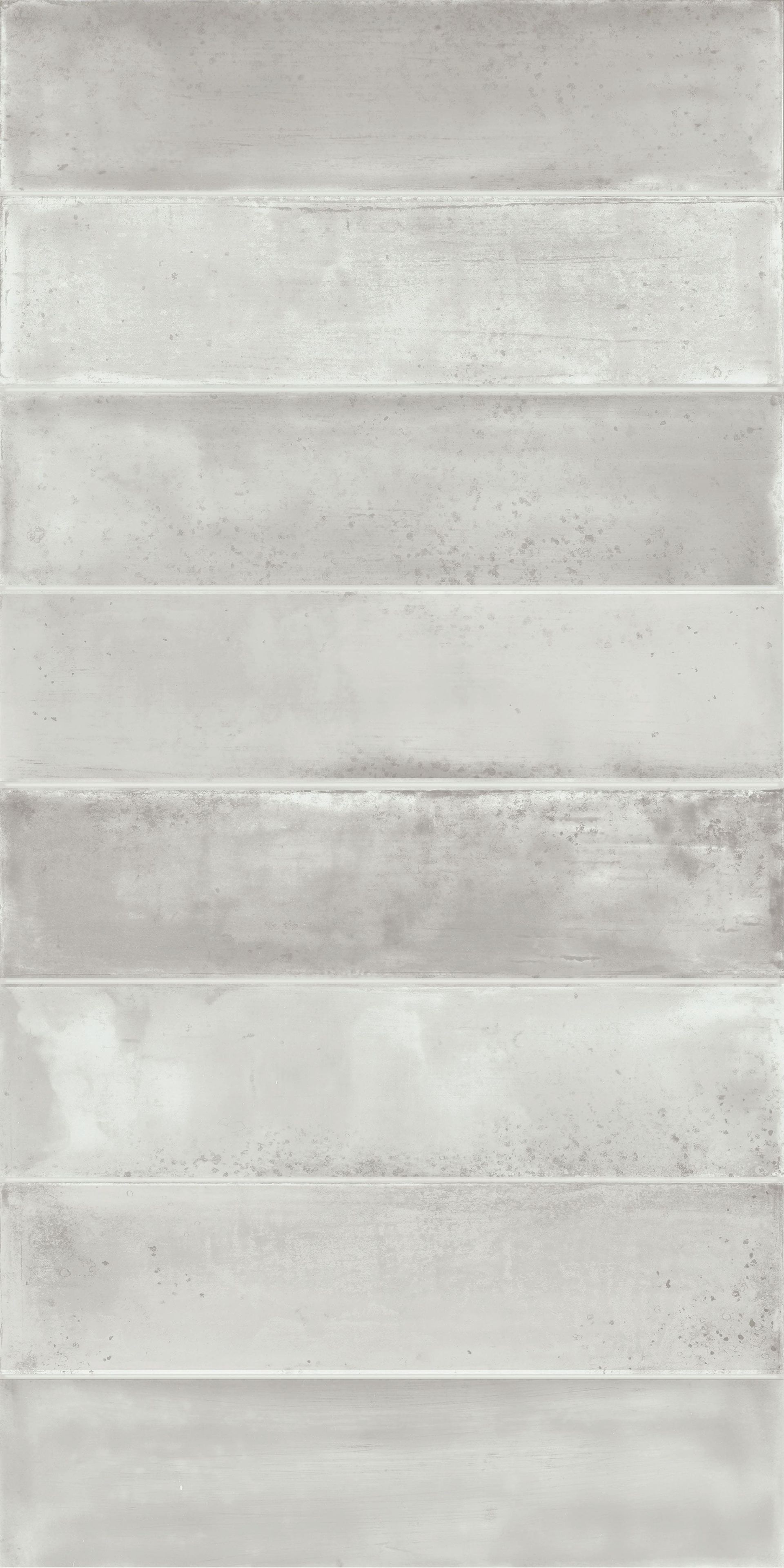 White subway tile from the Living collection with decorative texture for clean designs