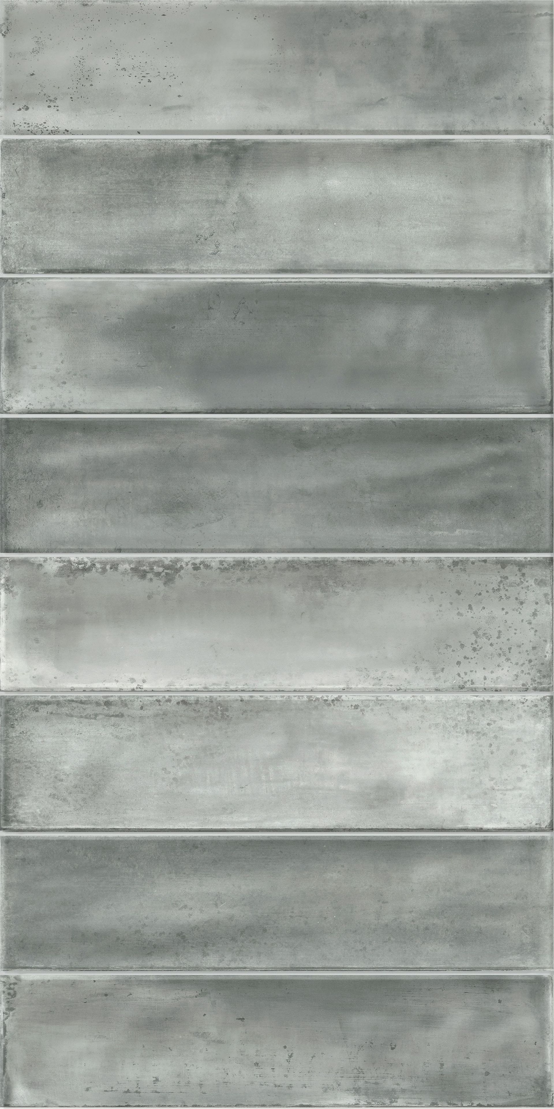 Decorative subway tile in grey from the Living collection for modern interiors