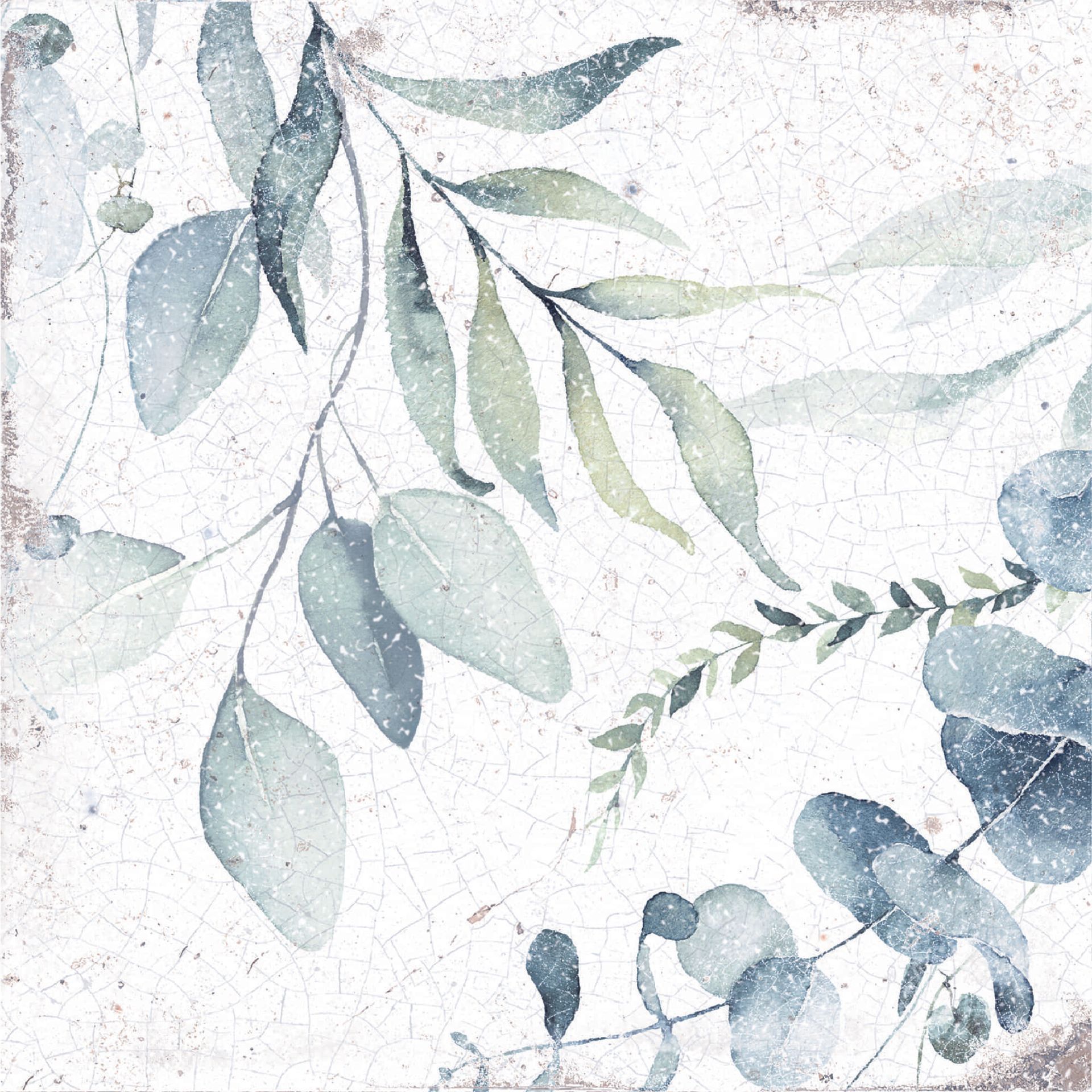 Garden-look tile from Mayolica collection for rustic and refined interiors