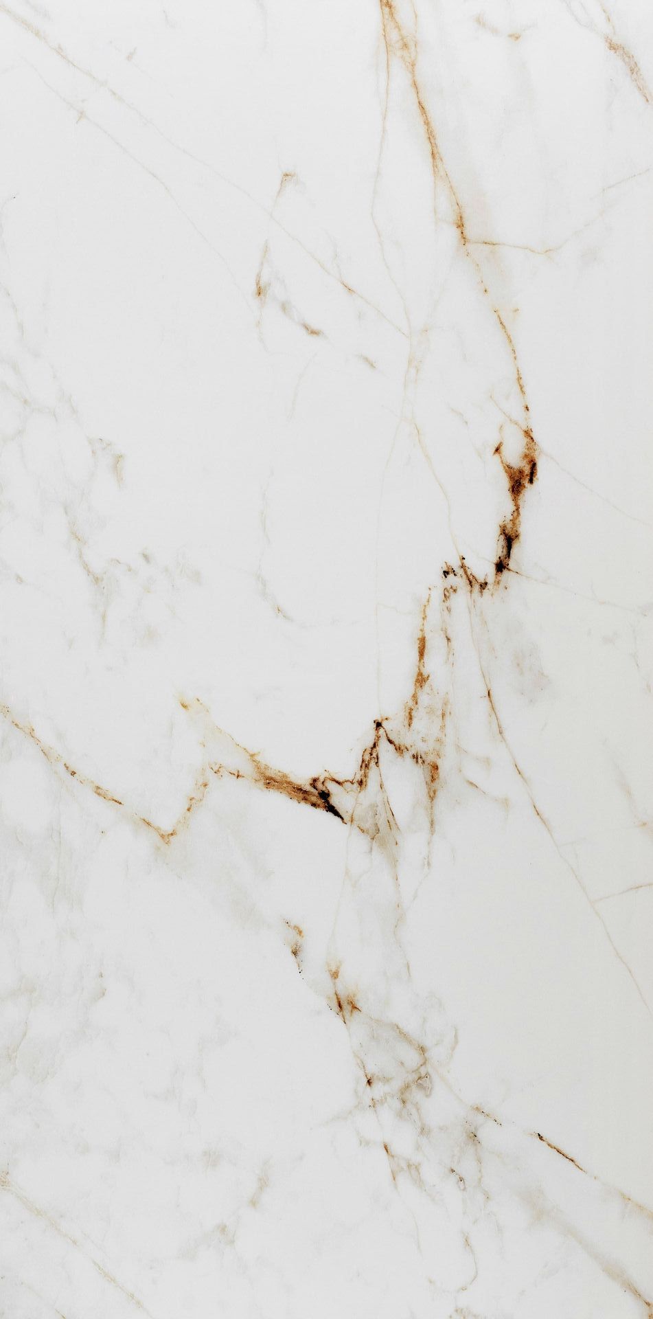 Rectified Spiral tile with a high-gloss finish and swirling pattern detail