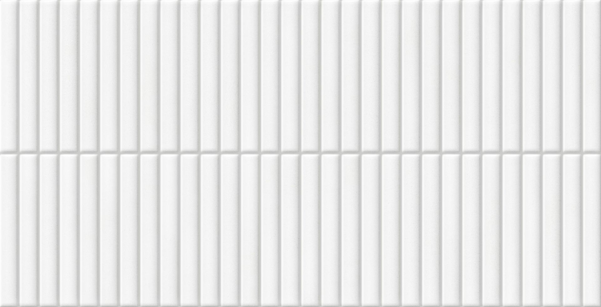 Deco Lingot White tile offers a bright, dimensional look for stylish walls
