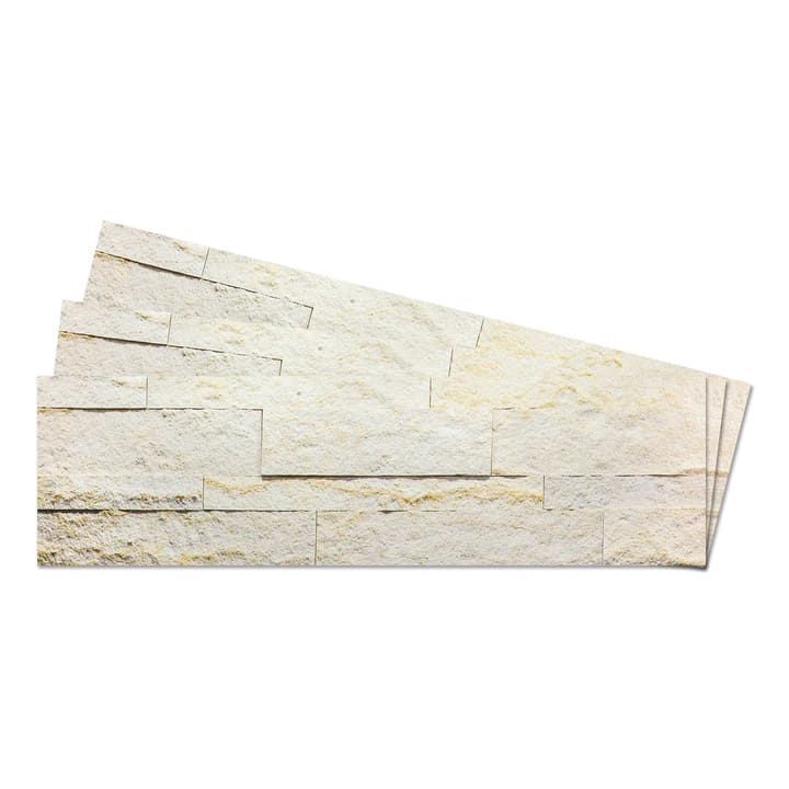 Ecru White Peel & Stick tile with soft neutral tone for minimalist design
