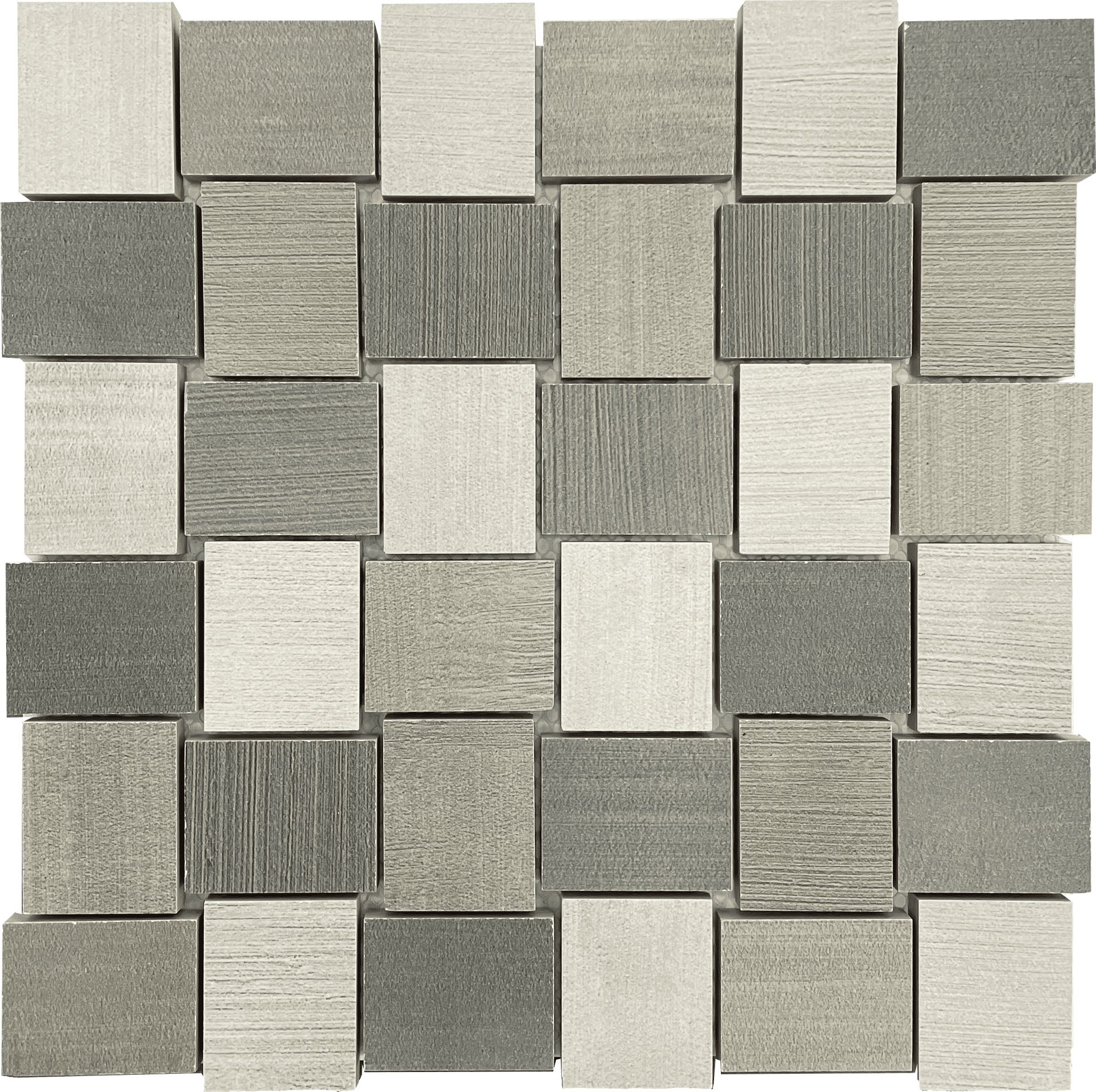 Lazio Grey Mix mosaic tile with soft neutral tones for modern floors and walls