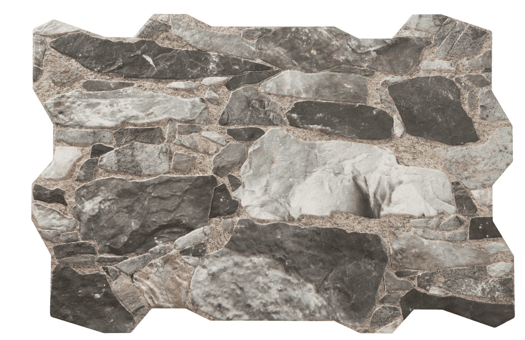 Soft grey Muralla Gris tile offering stone-look durability and timeless style