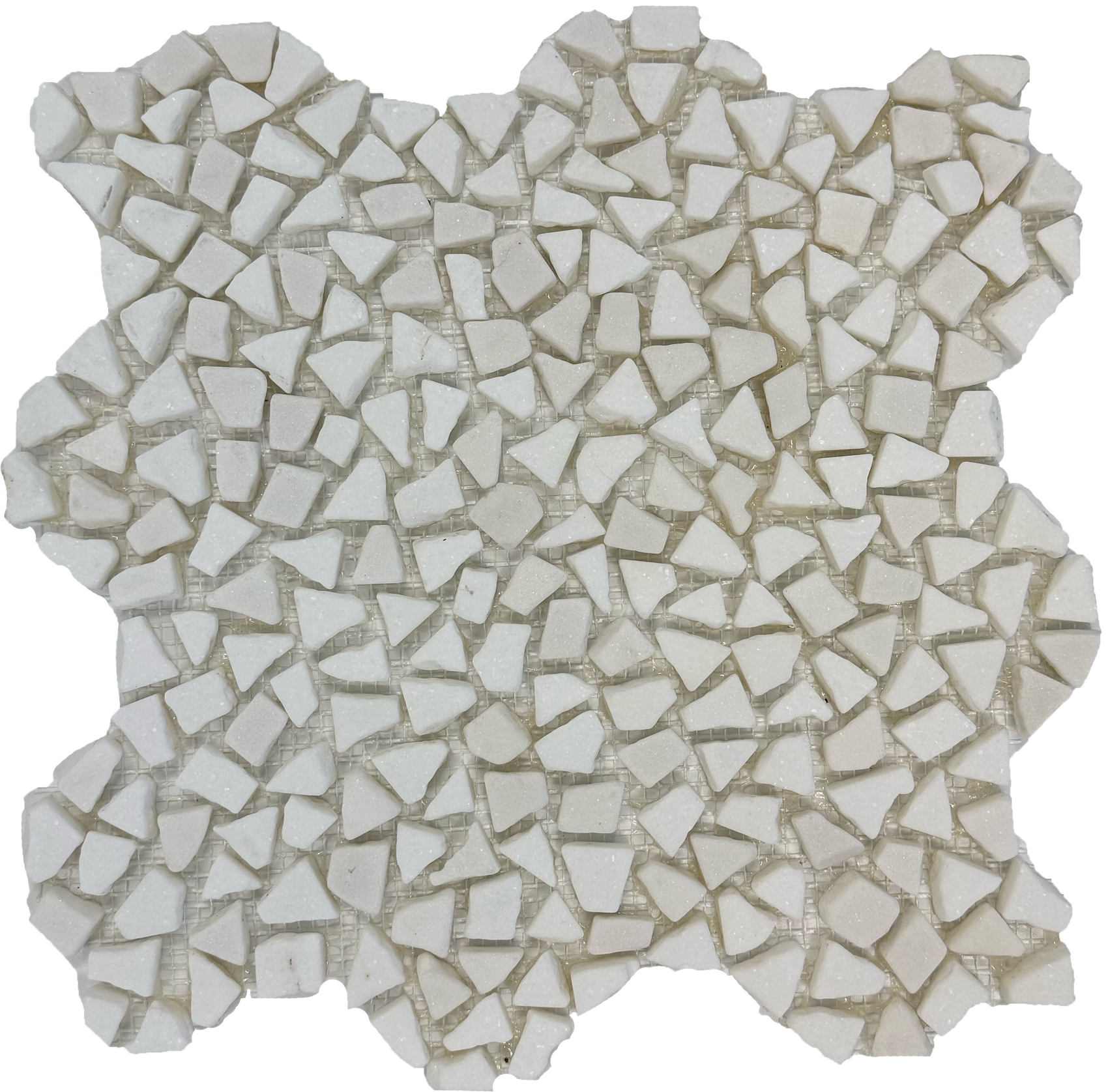 Thassos White Micro Pebble