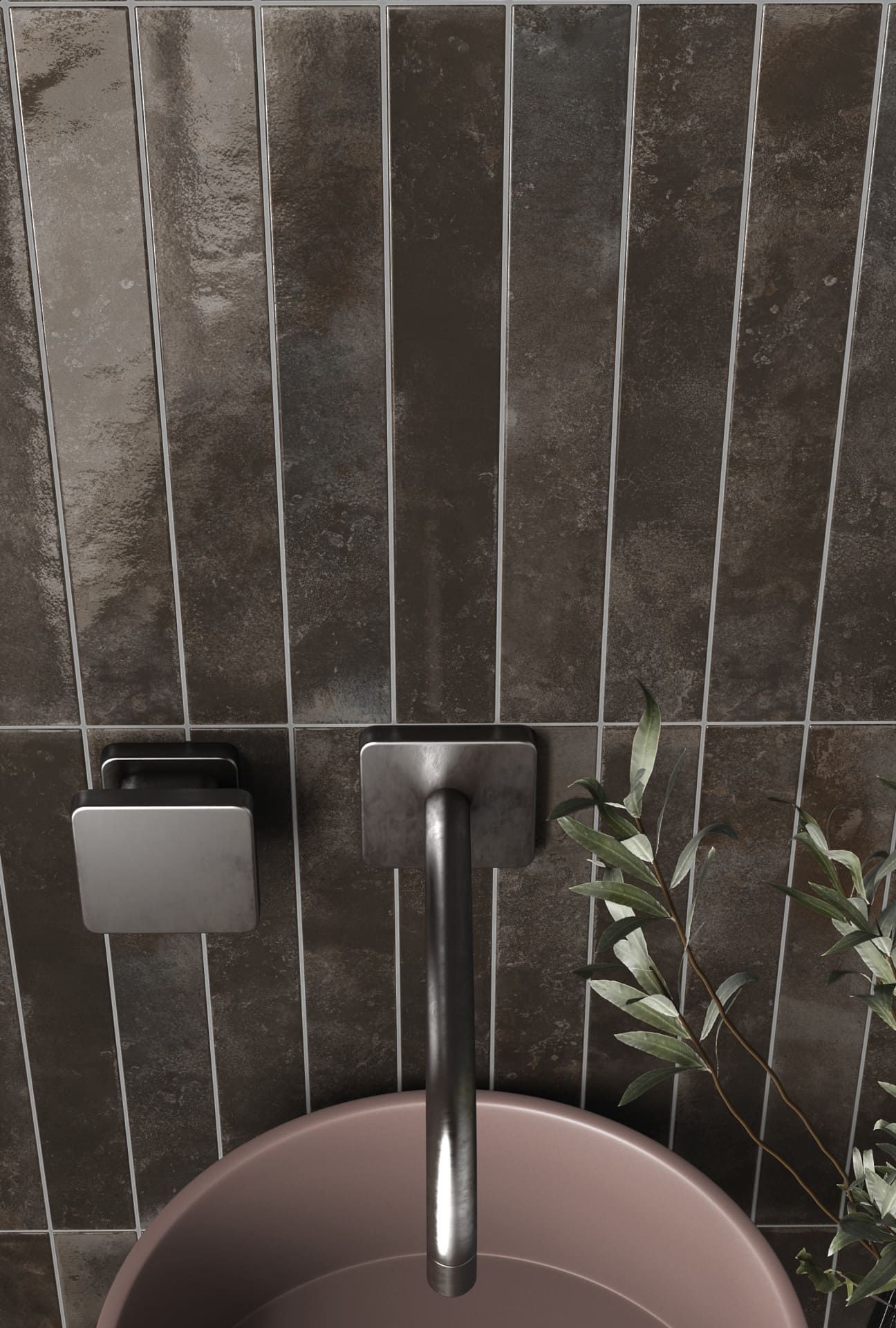 Bali Black Hat tile offers sleek, contemporary black finish for modern tile styles