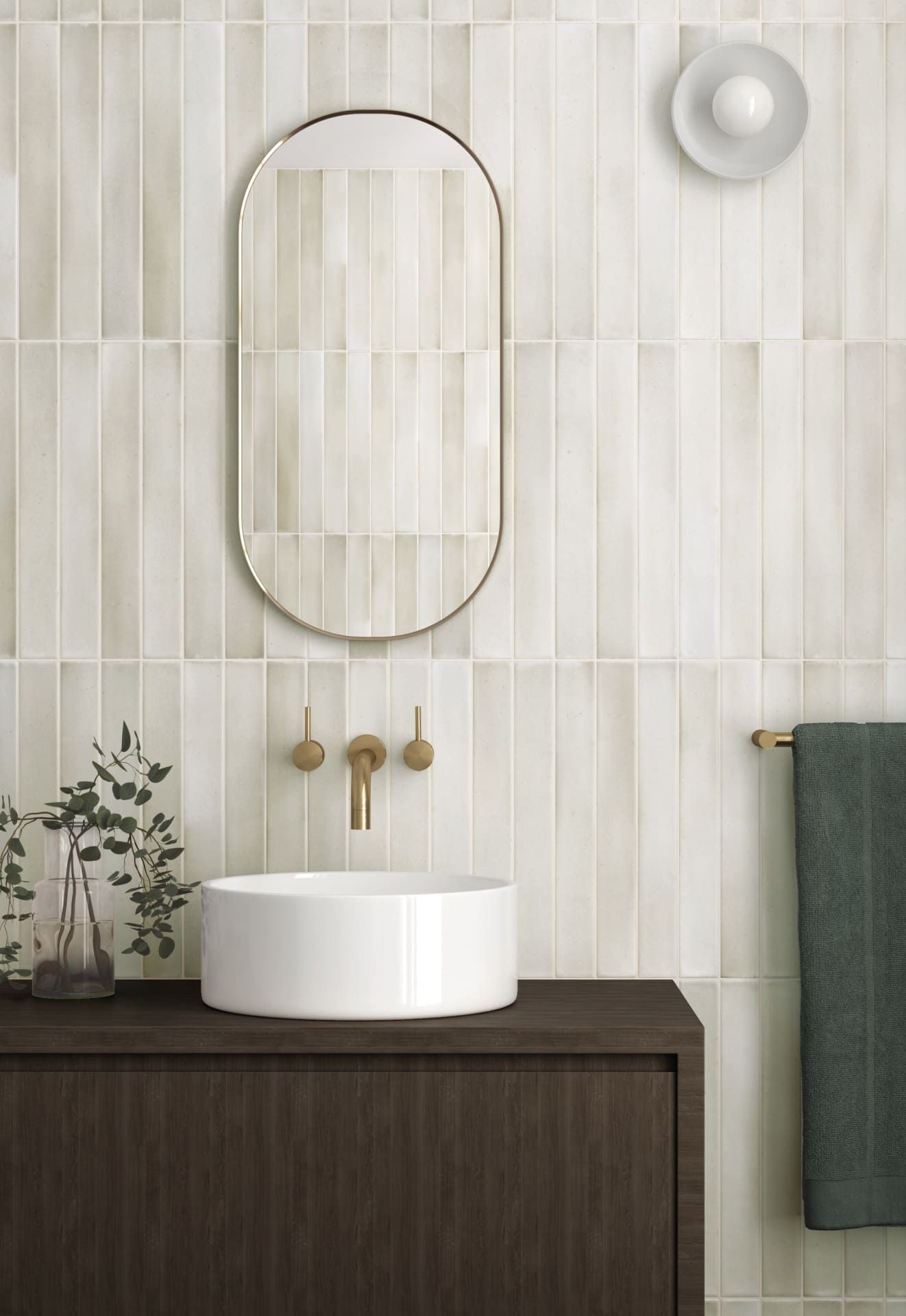 Massimo Almond tile in soft beige, perfect for neutral-toned tile projects
