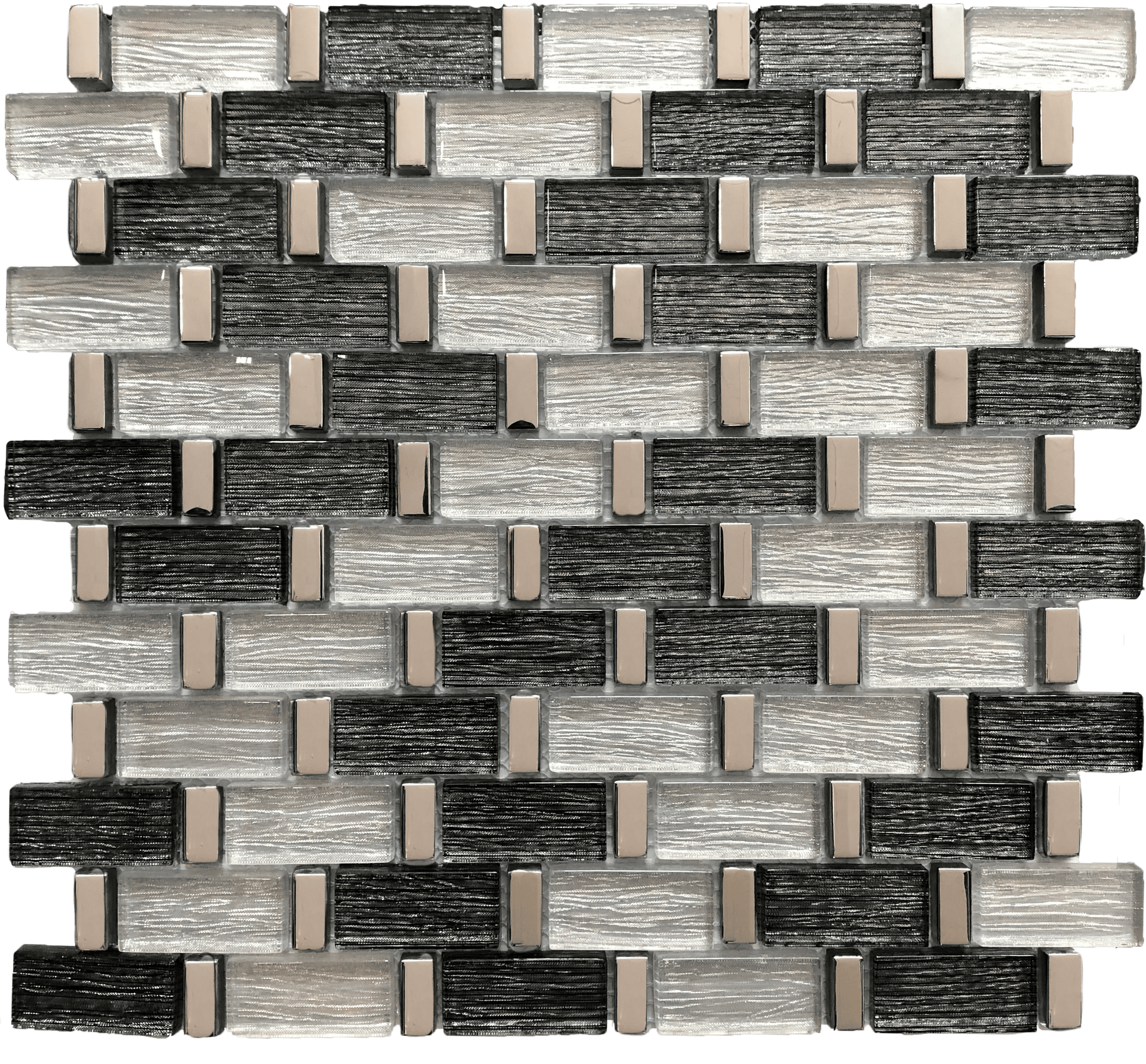 Subtle textured mosaic tile from the Udine collection, designed for timeless, elegant interiors