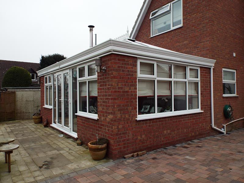 Brick Orangery Blended with Home in Norwich, Norfolk