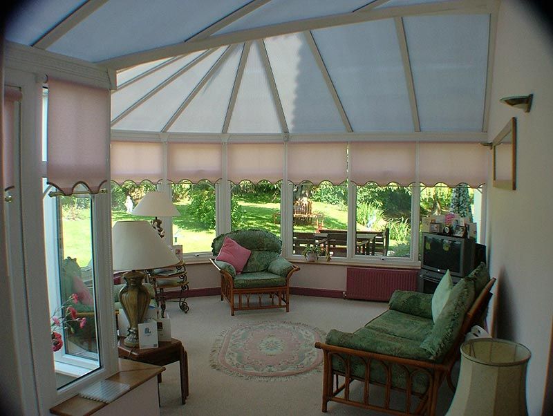 Inside of Half-Round Conservatory in Norfolk