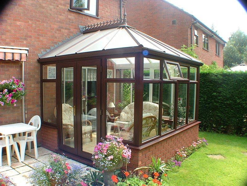 Cozy Brown Conservatory in Great Yarmouth, Norfolk