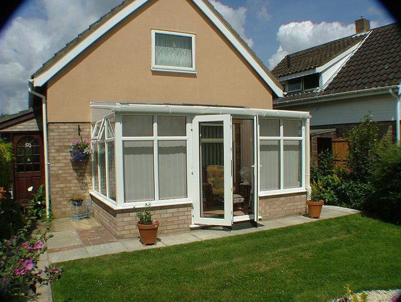 Privacy Shades on Conservatory in Norwich, Norfolk
