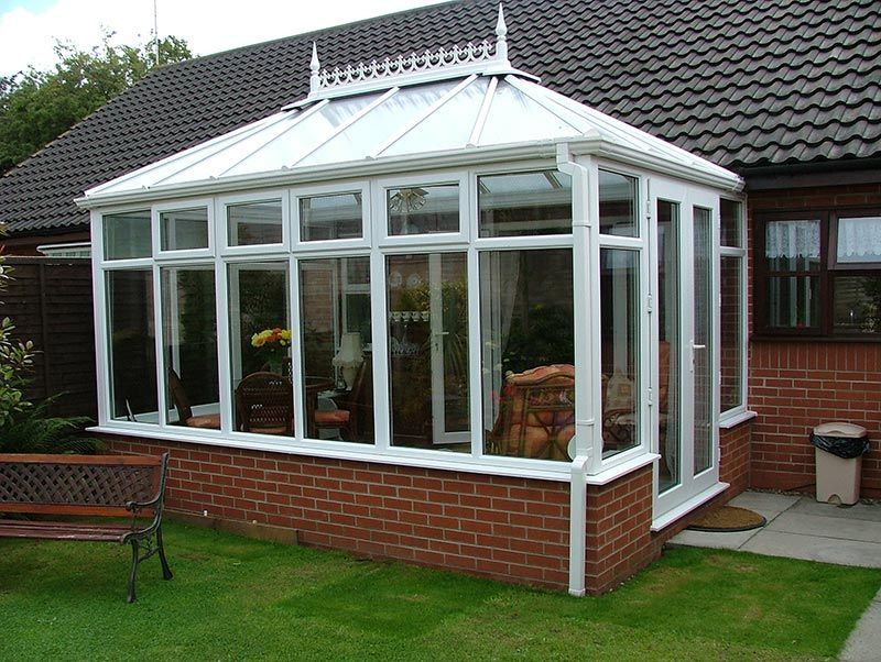 Small Conservatory with Roof Detail in Norfolk