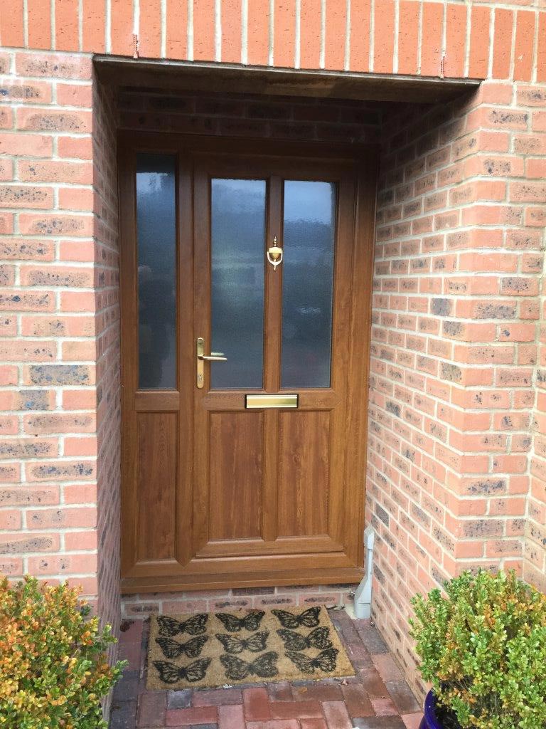 Wooden Entrance Door in Norwich, Norfolk
