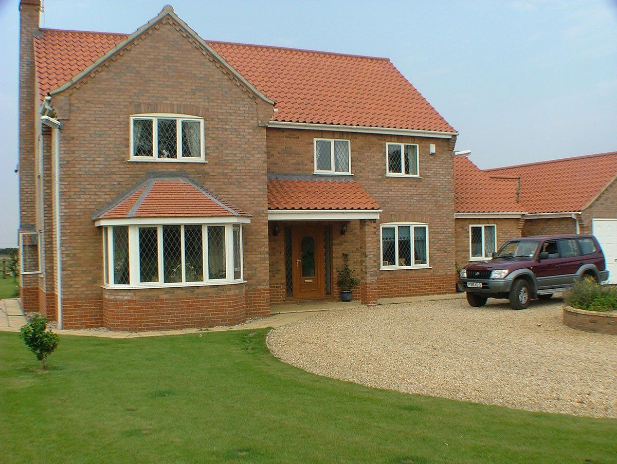 White uPVC Windows Fitted on Norfolk Home1