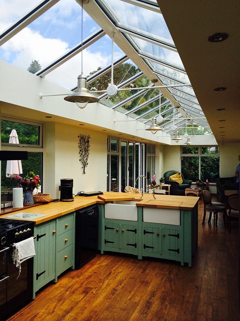 Conservatory Roof over Kitchen and Living Room in Great Yarmouth, Norfolk