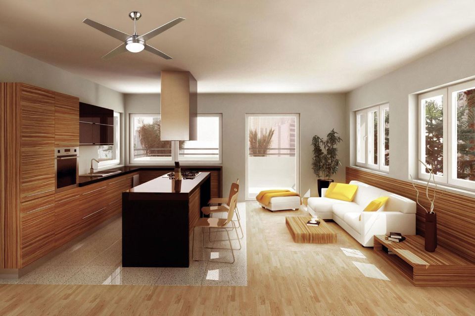 pavimenti in legno per cucina