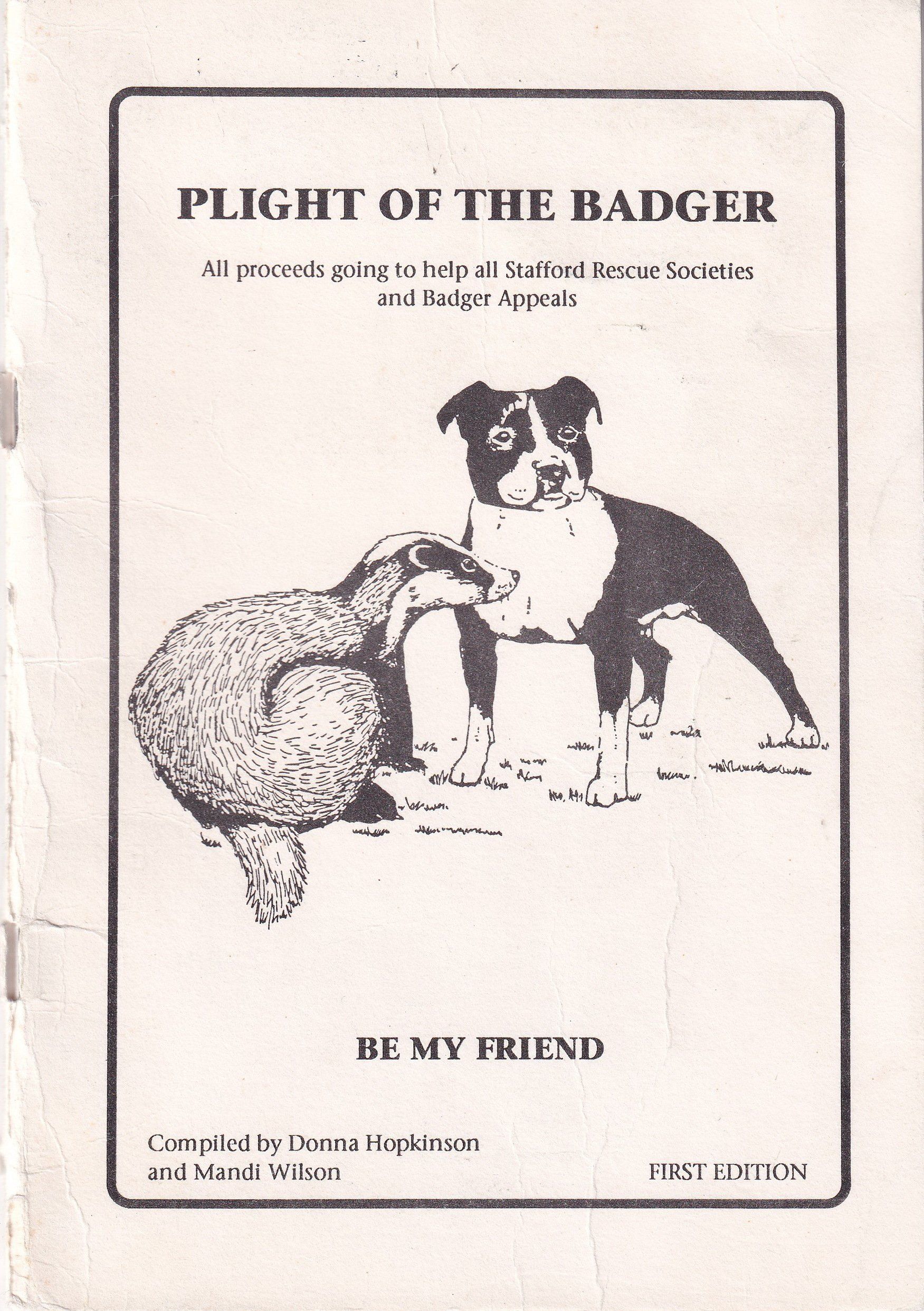 Plight of The Badger compiled by Donna Hopkinson & Mandi Wilson