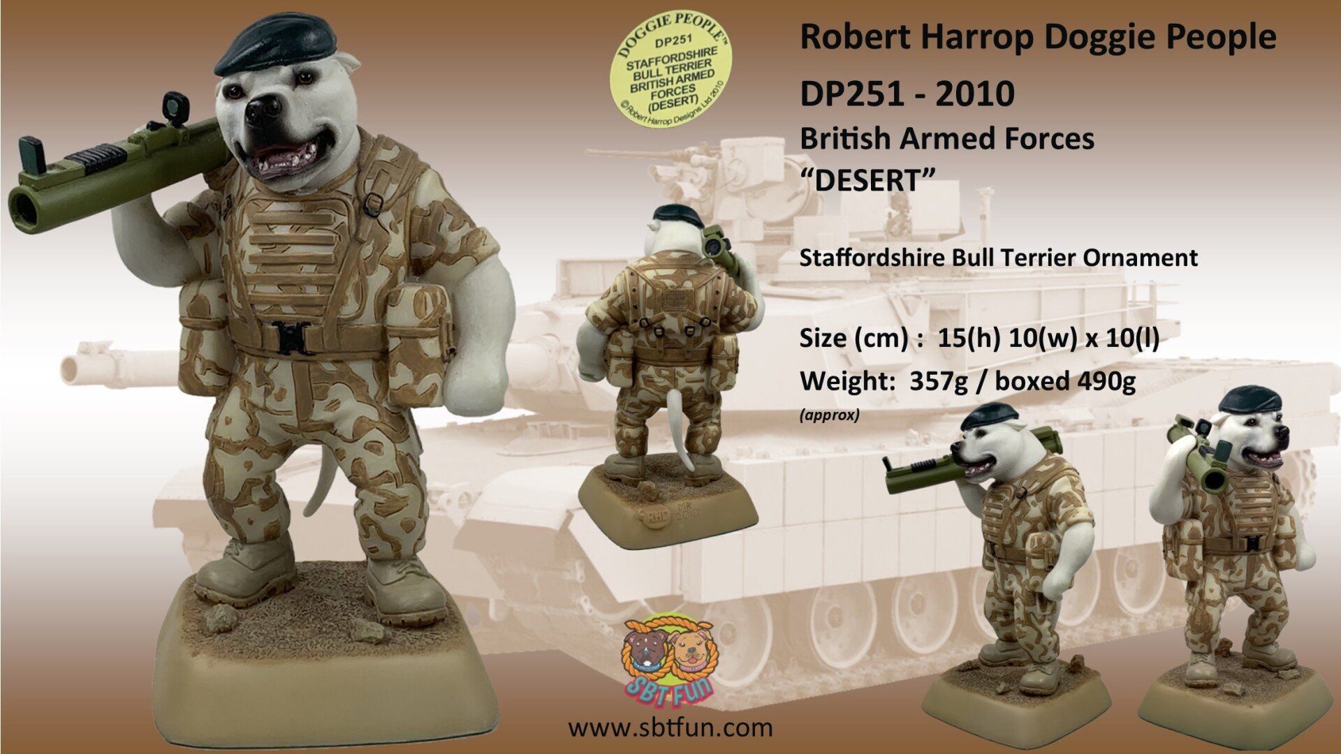 SBT Fun British Armed Forces Desert by Robert Harrop