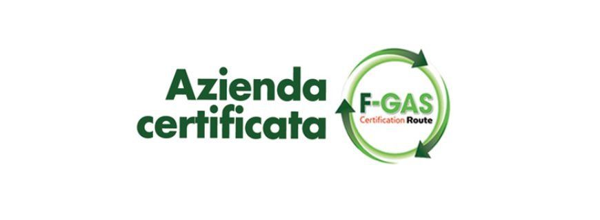 AZienda Certificata F-GAS