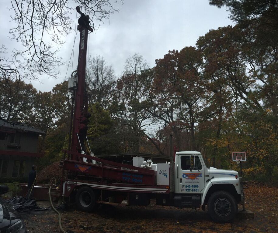4 Inch domestic drinking water well installed Lloyd Harbor NY - Drinking Water Well in Lloyd Harbor NY