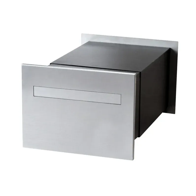 Torino Brick Letterbox - Stainless Steel — Quality Fences 4 U in Gympie, QLD