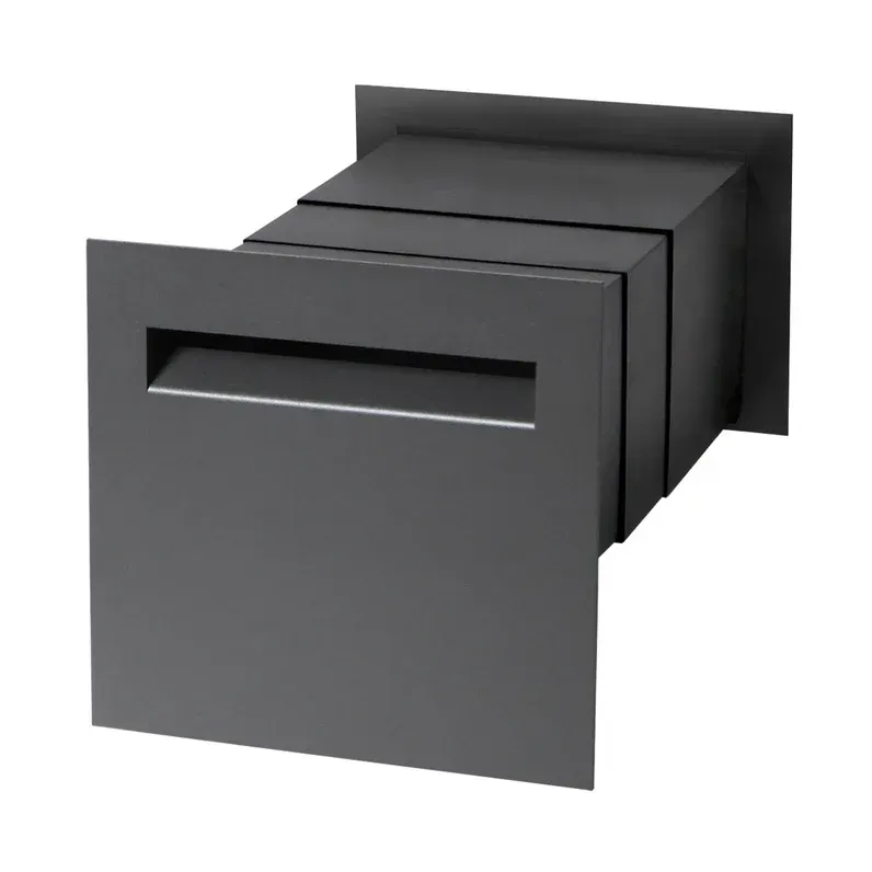 Mayfair Brick Letterbox - Charcoal — Quality Fences 4 U in Gympie, QLD